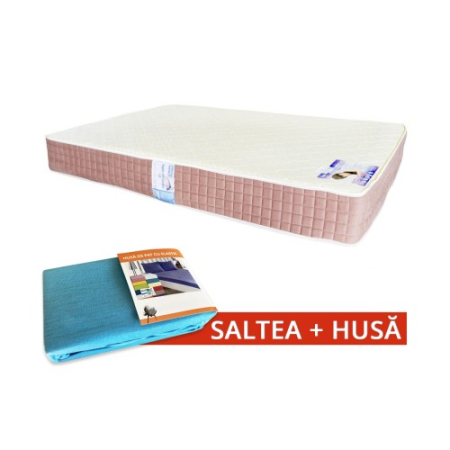 Set Saltea SuperOrtopedica Lux Saltex 1400x1900 + Husa cu elastic [1]