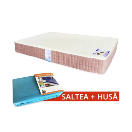 Set Saltea SuperOrtopedica Lux Saltex 1600x2000 + Husa cu elastic [1]