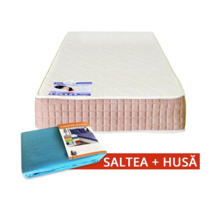 Saltele - Set Saltea SuperOrtopedica Lux Saltex 900x1900 + Husa cu elastic