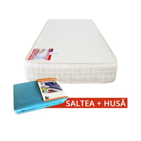 Set Saltea SuperOrtopedica Saltex 900x2000 + Husa cu elastic [1]