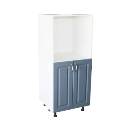 Soldati - Soldat 60 cu 2 usi cu spatiu cuptor Zebra MDF albastru drept