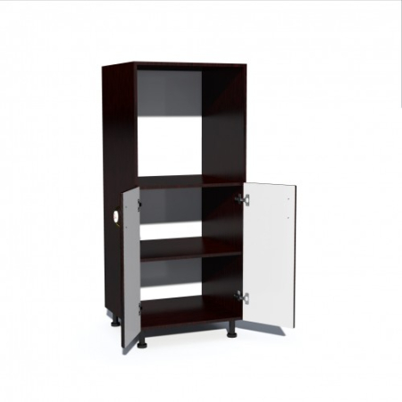 Soldat 60 cu 2 usi cu spatiu cuptor Zebra MDF mustata wenge [1]