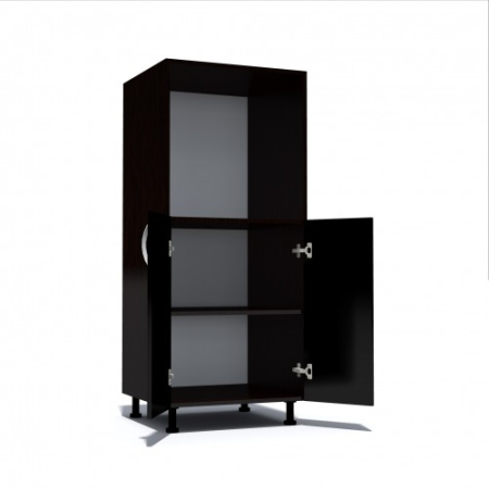 Soldat 60 cu 2 usi cu spatiu cuptor Zebra negru [1]