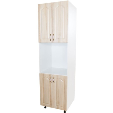 Soldati - Soldat 60 cu 4 usi cu spatiu cuptor Zebra MDF sonoma mustata