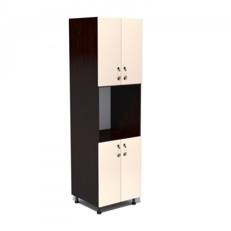 Soldati - Soldat 60 cu 4 usi cu spatiu cuptor Zebra MDF vanilie simplu