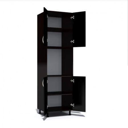 Soldat 60 cu 4 usi cu spatiu cuptor Zebra negru [1]