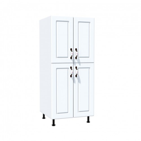 Soldati - Soldat 60 cu 4 usi Zebra MDF alb drept