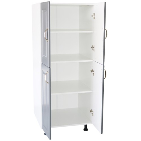 Soldat 60 cu 4 usi Zebra MDF gri dungi [3]