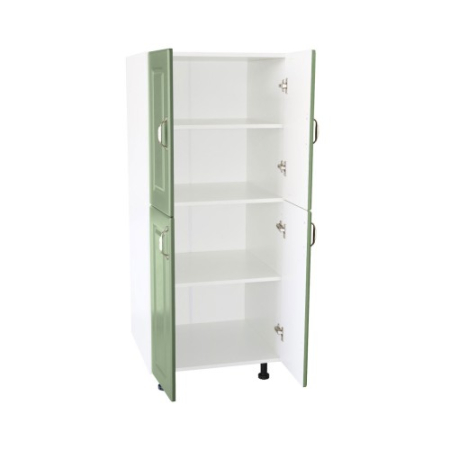 Soldat 60 cu 4 usi Zebra MDF verde drept [2]