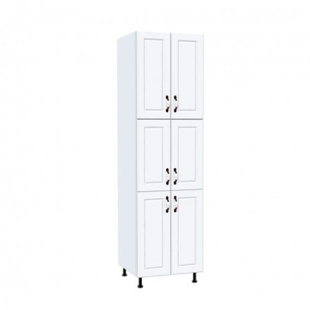 Soldati - Soldat 60 cu 6 usi Zebra MDF alb drept