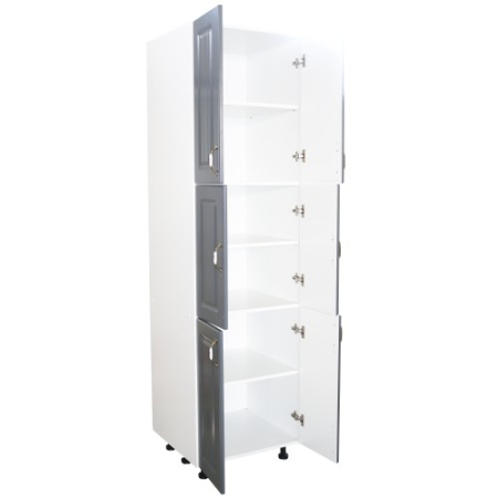 Soldat 60 cu 6 usi Zebra MDF gri dungi [3]