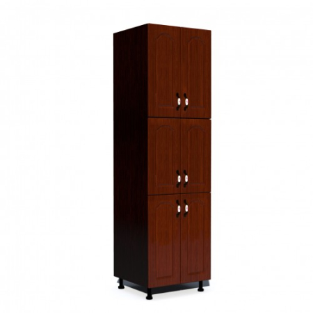 Soldati - Soldat 60 cu 6 usi Zebra MDF mustata cedru