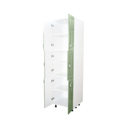 Soldat 60 cu 6 usi Zebra MDF verde drept [2]