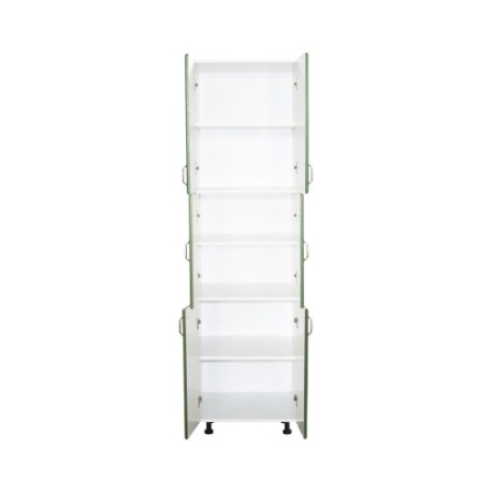 Soldat 60 cu 6 usi Zebra MDF verde drept [1]