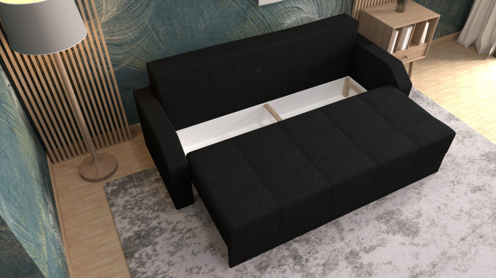 Canapea Delta, Negru [2]