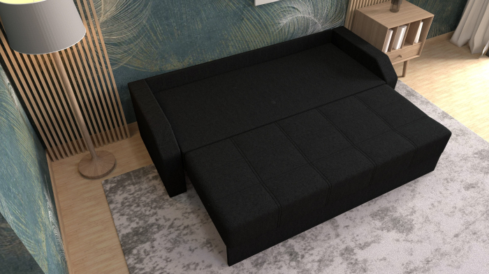 Canapea Delta, Negru [3]