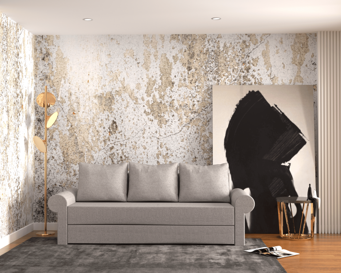 Canapea Tudor, Gri deschis [1]