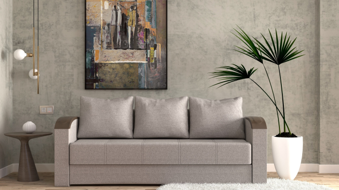 Canapea Vivo, Gri deschis [1]