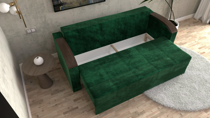 Canapea Vivo, Verde catifea [2]