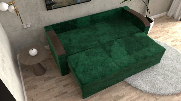 Canapea Vivo, Verde catifea [3]