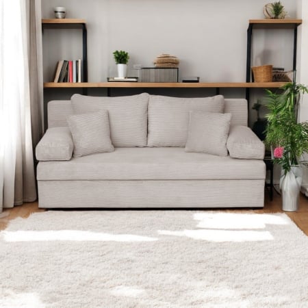 Canapele - Canapea Leon, Bej inchis