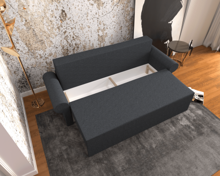 Canapea Tudor, Gri inchis [1]