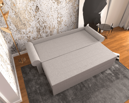 Canapea Tudor, Gri deschis [2]