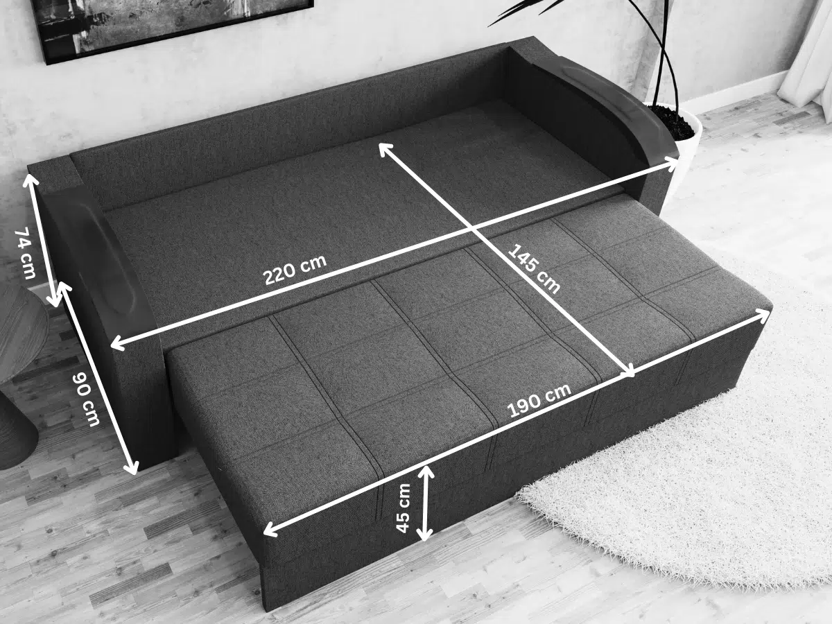 Canapea Vivo, Verde catifea [3]