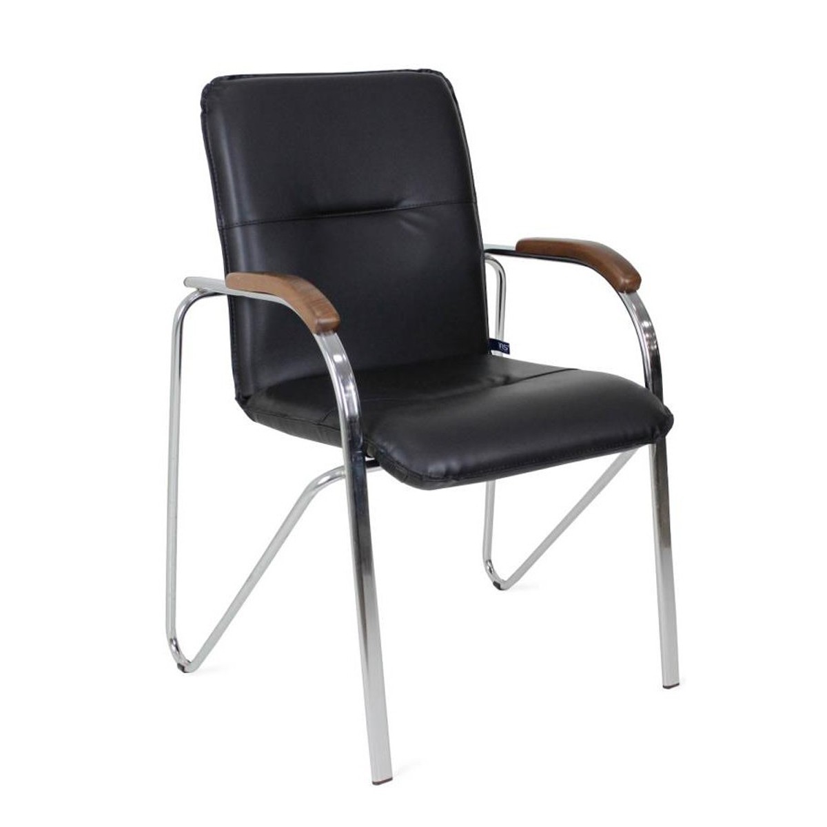 Product Catalog - Samba Chrome V-4 Black Office Chair