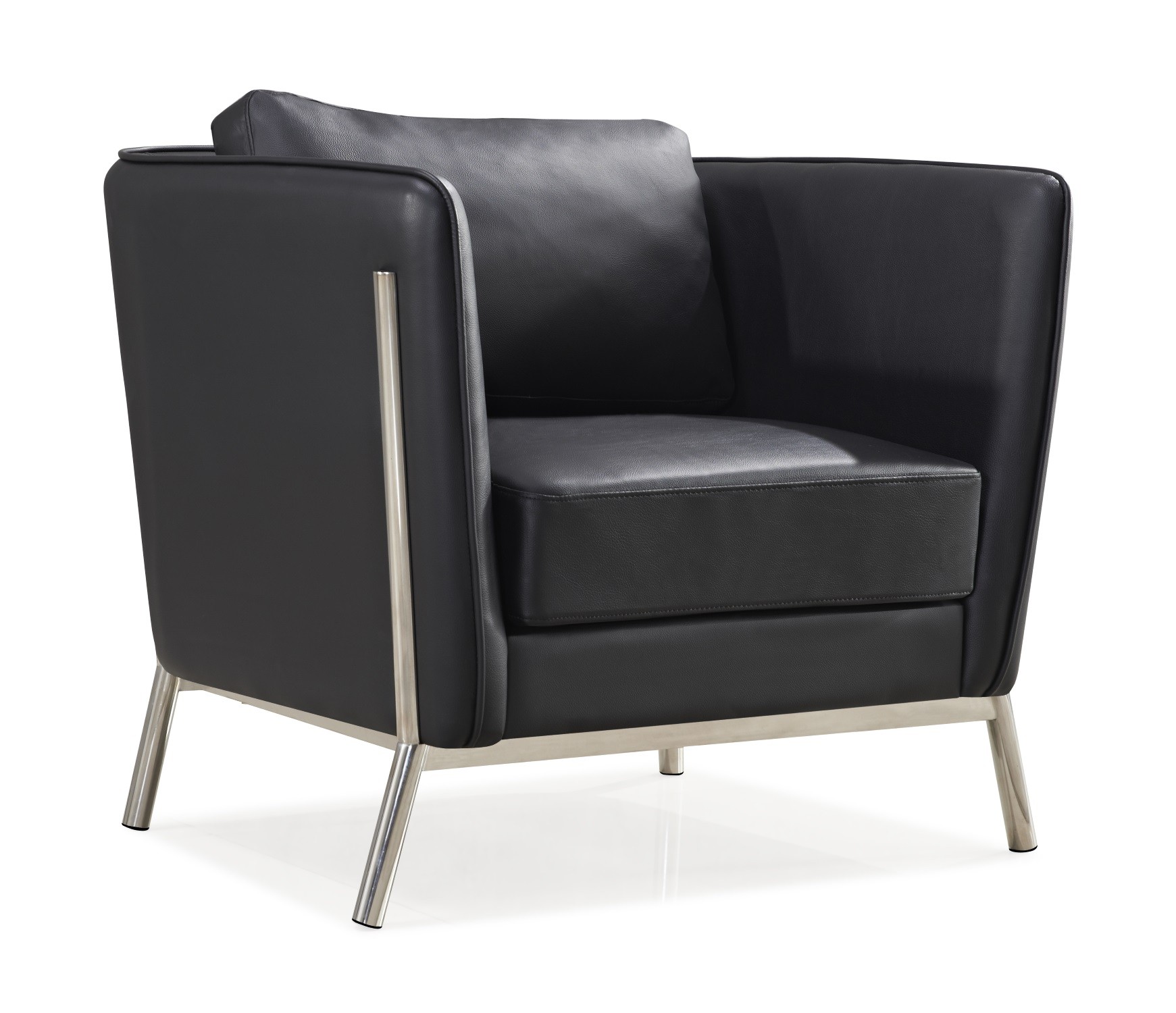 Lounge Chairs - Armchair Salvador-1 Black