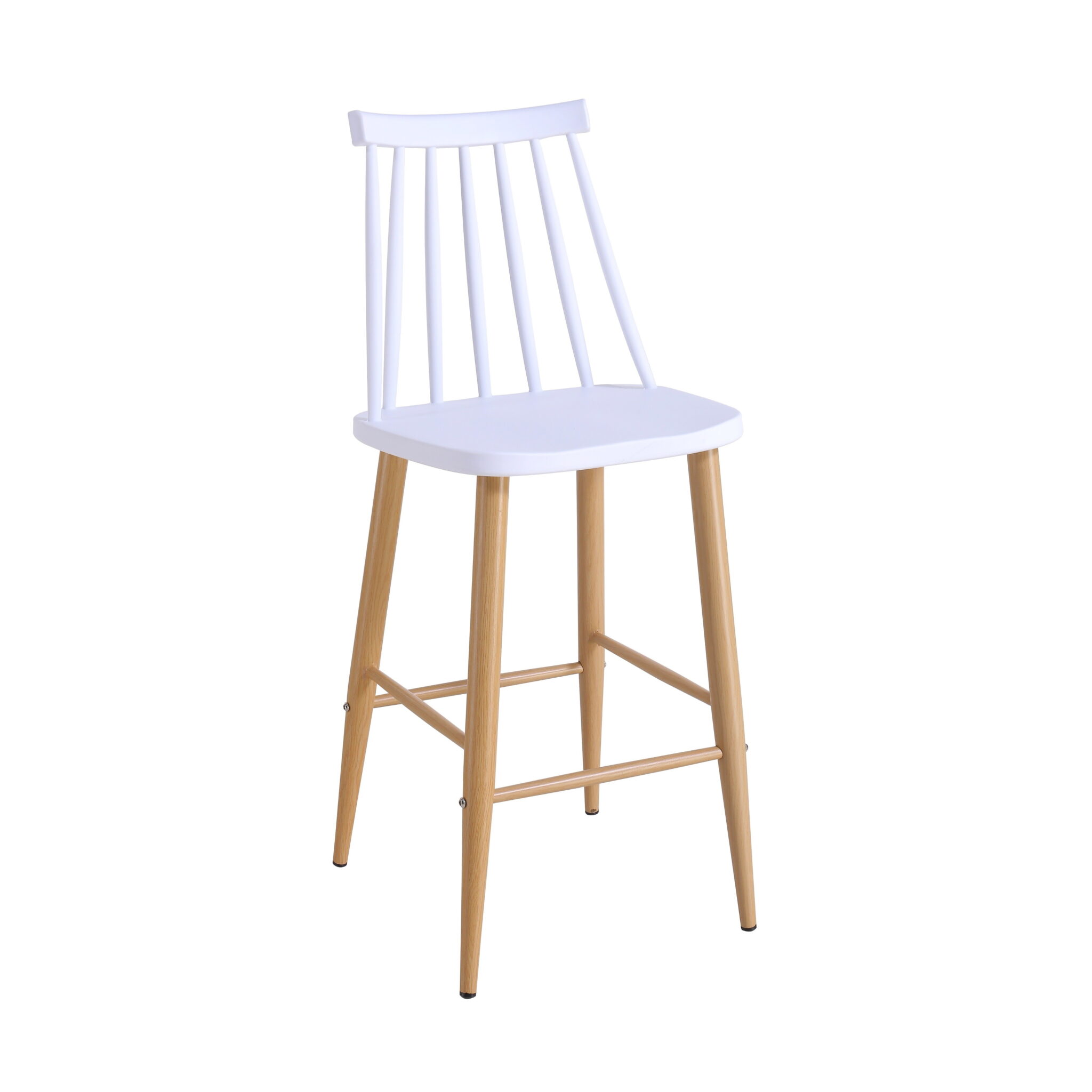 Catalog de produse - Scaun bar JACK White+Transprint Legs