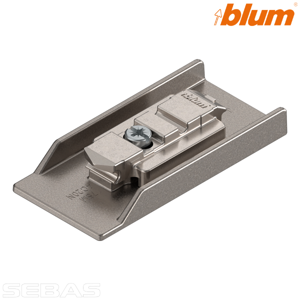 BLUM - Placuţa de montare prin lipire sticlă/oglindă CRISTALLO. BLUM
