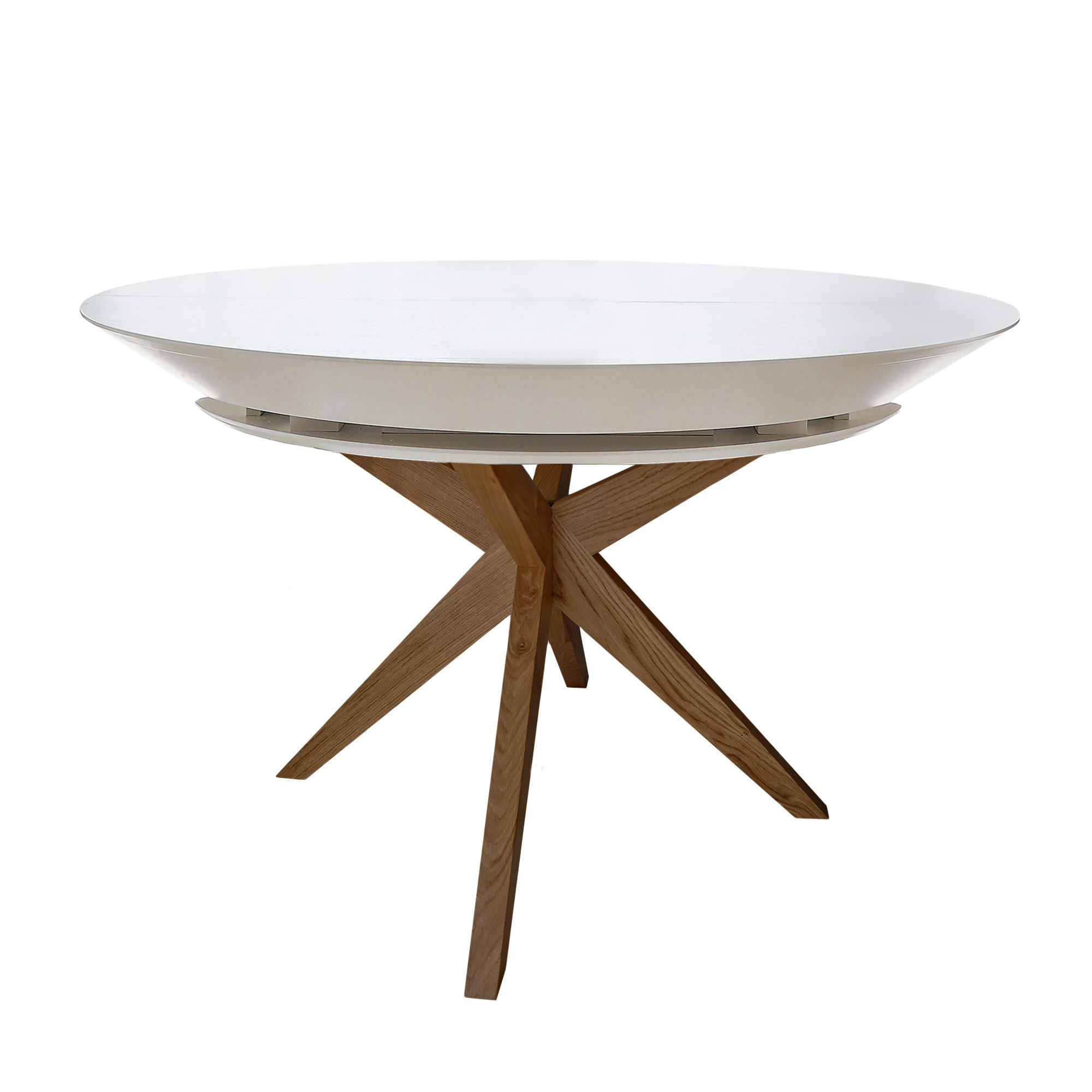 Catalog de produse - Masa NOVA Furnir White Top+Italian Legs 127/177/227xH75