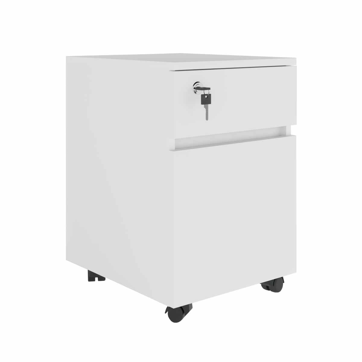 Product Catalog - Rollbox Rio White Drawer Unit