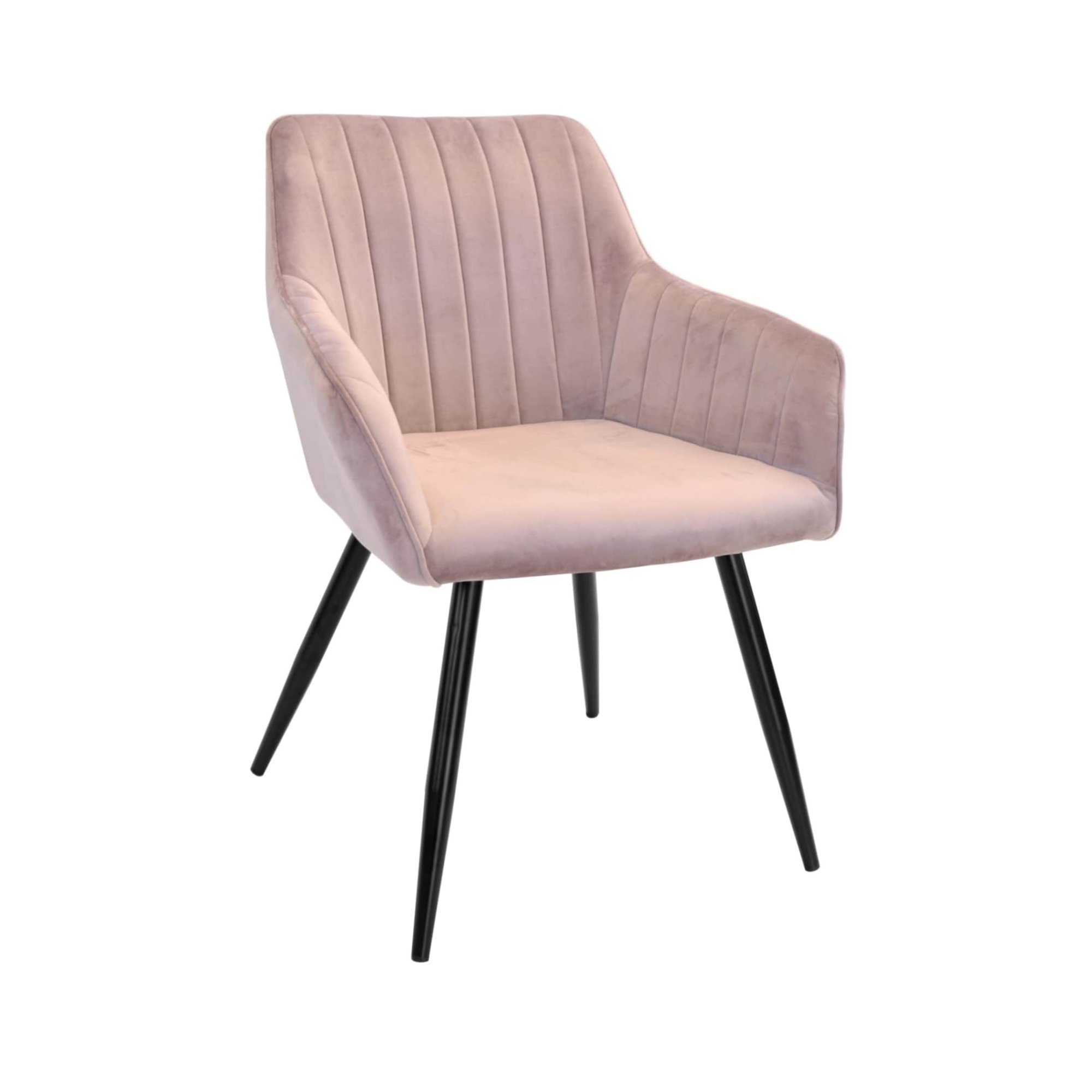 Product Catalog - Iris Chair Powder+Black Legs