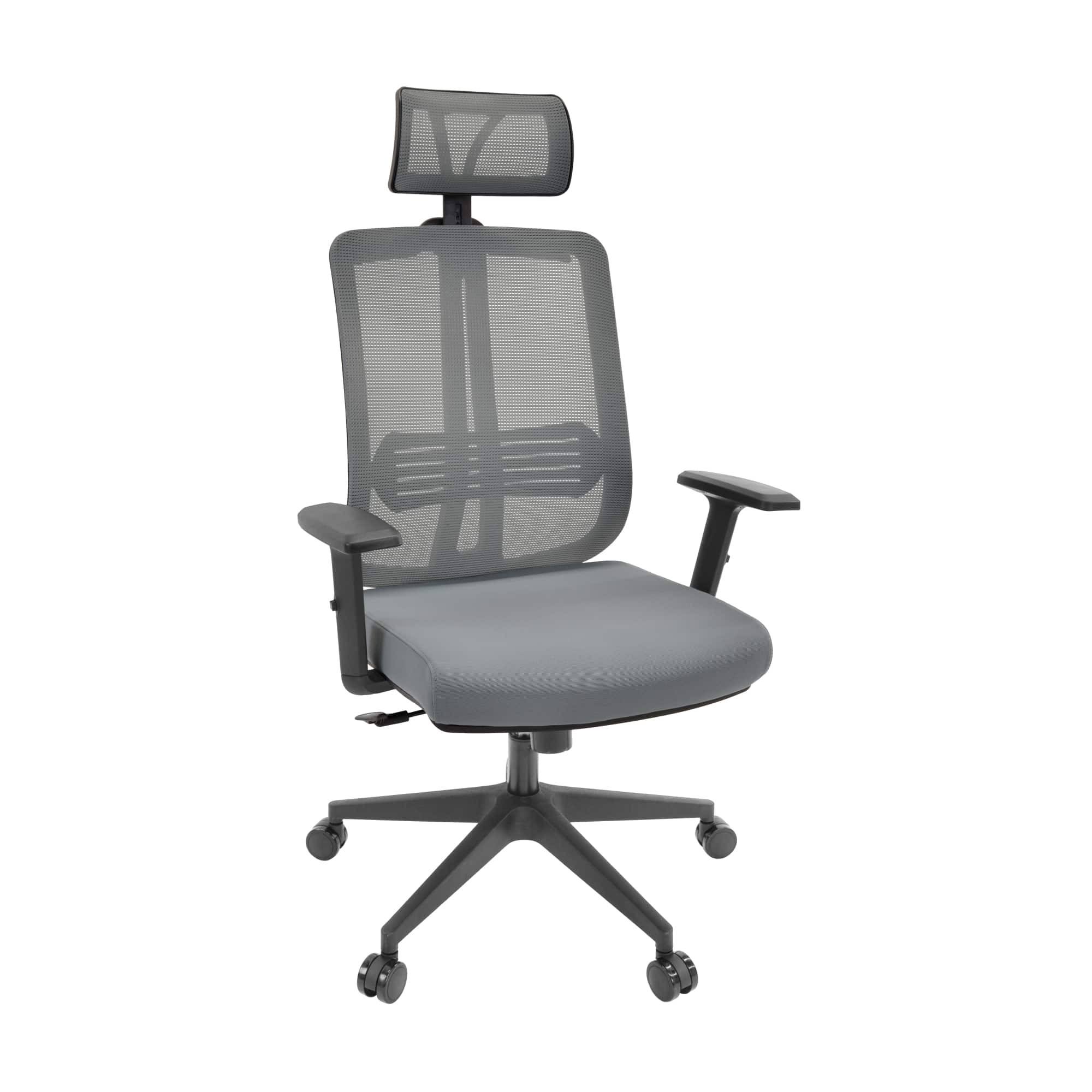 Product Catalog - HERMES Grey Office Armchair