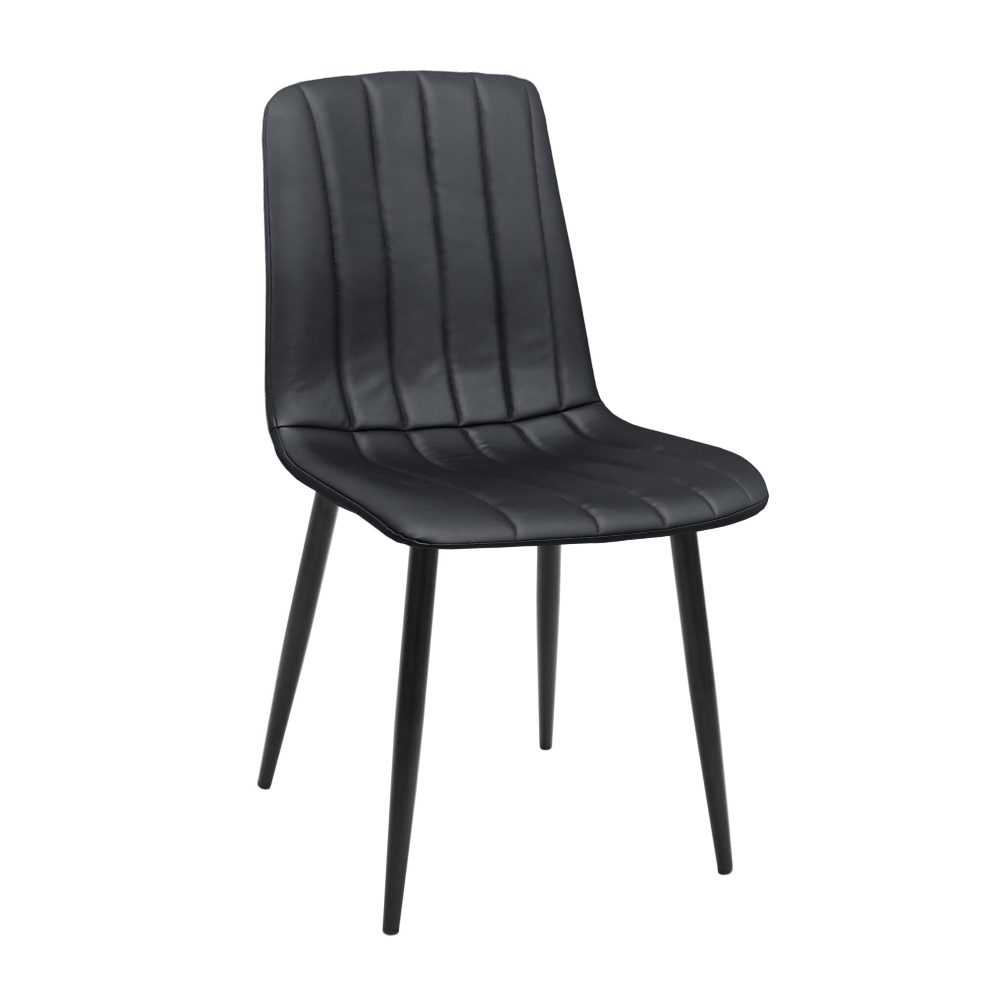 Каталог товаров - Стул DC-90P черный+черные ножки