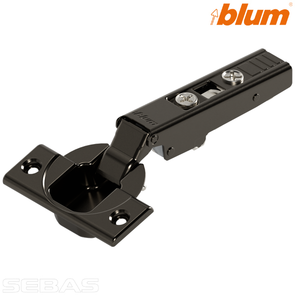 BLUM - Hinge overlay Clip Top without spring Onyx Black. BLUM