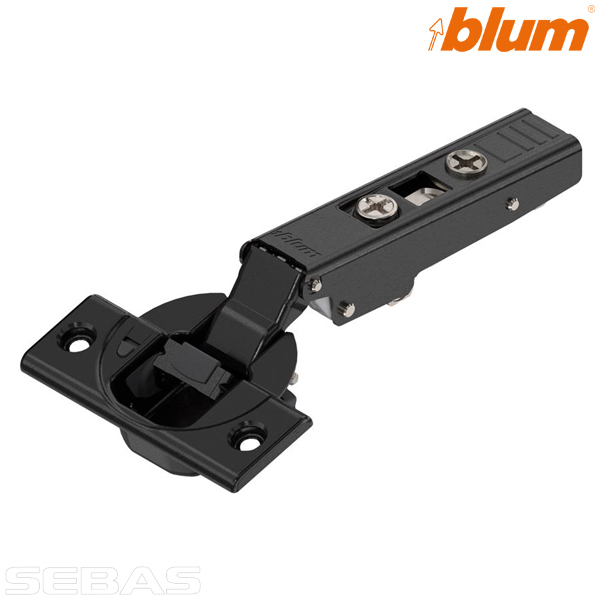 BLUM - Hinge overlay Clip Top Blumotion Onyx Black. BLUM