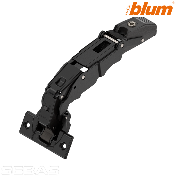 BLUM - Hinge 155° Clip Top Blumotion Onyx Black. BLUM