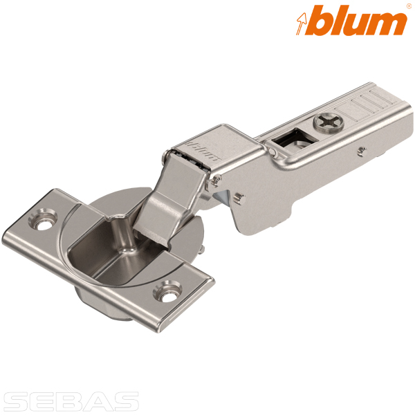 BLUM - Hinge half overlay Clip Top. BLUM