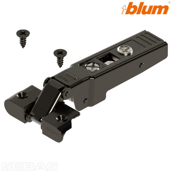 BLUM - Hinge pentru ramă de aluminiu Onyx Black. BLUM