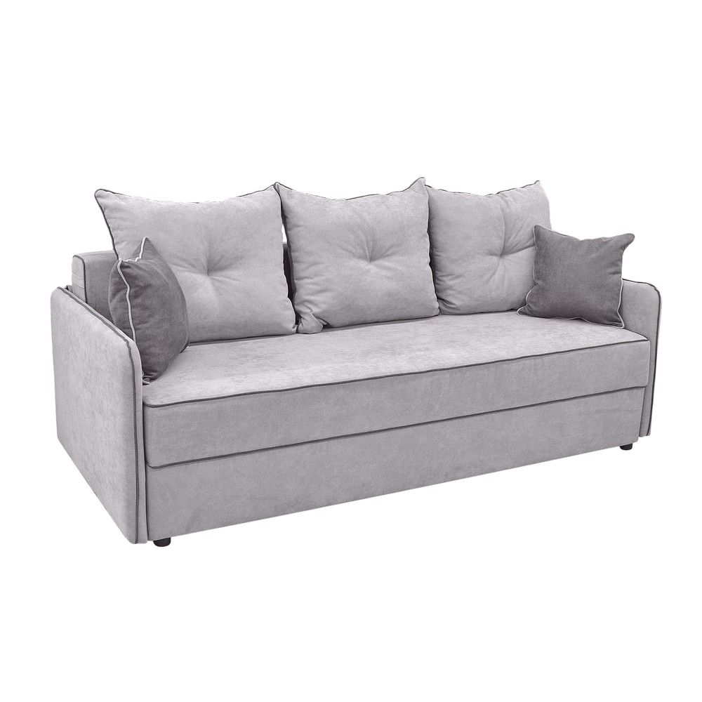 Product Catalog - Latio Grey Extendable Sofa