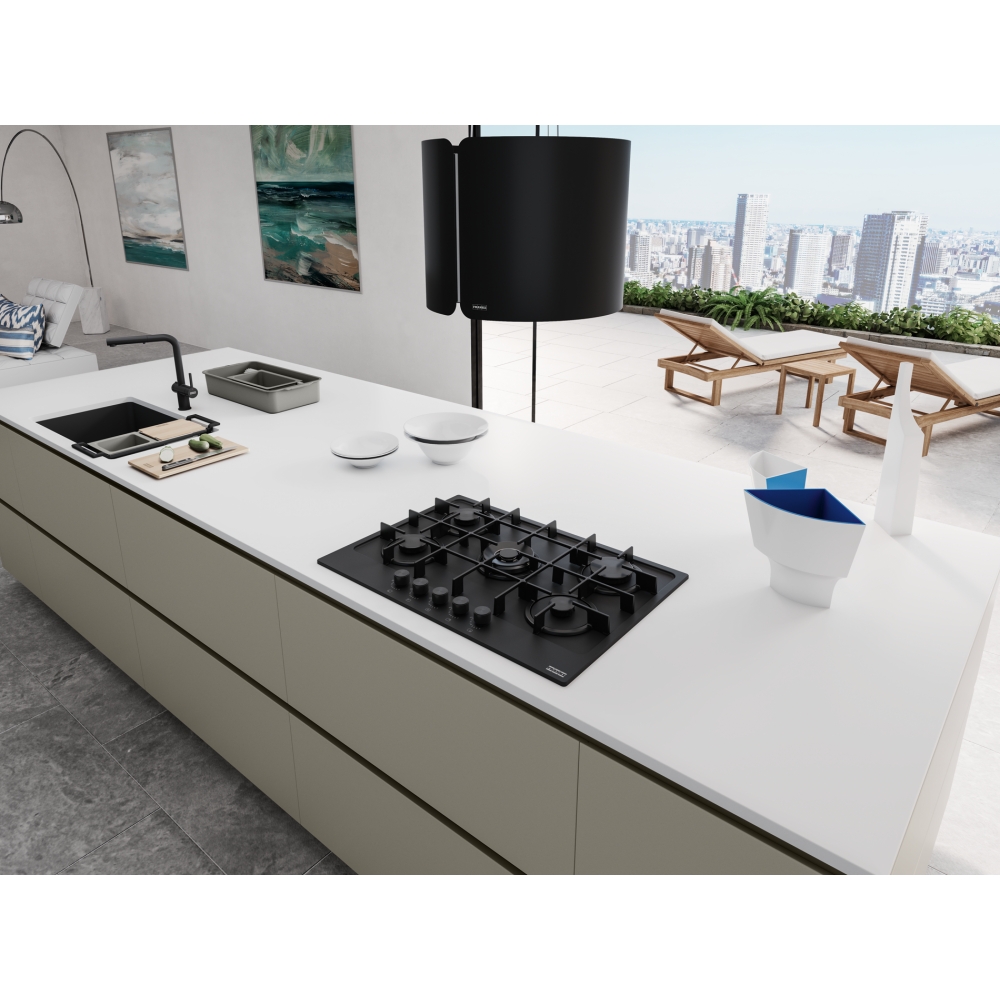 Газовая варочная панель FHMA 755 4G DC MB C [2]