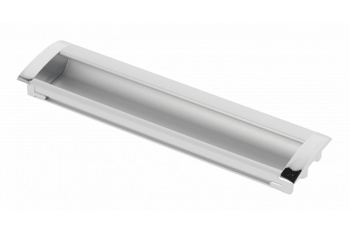 Manere incadrate - UA-01-326160 Handle UA-326, 160 mm, chrome/aluminum