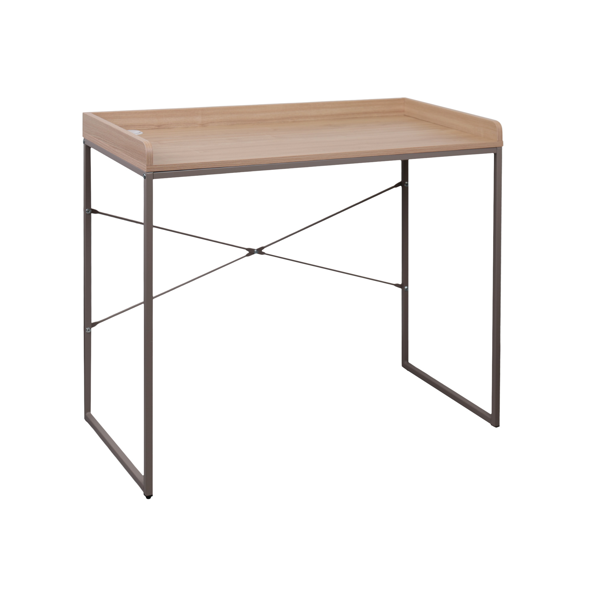 Product Catalog - Ergon Oak Desk M37/Grey Finish (90x45x81H)