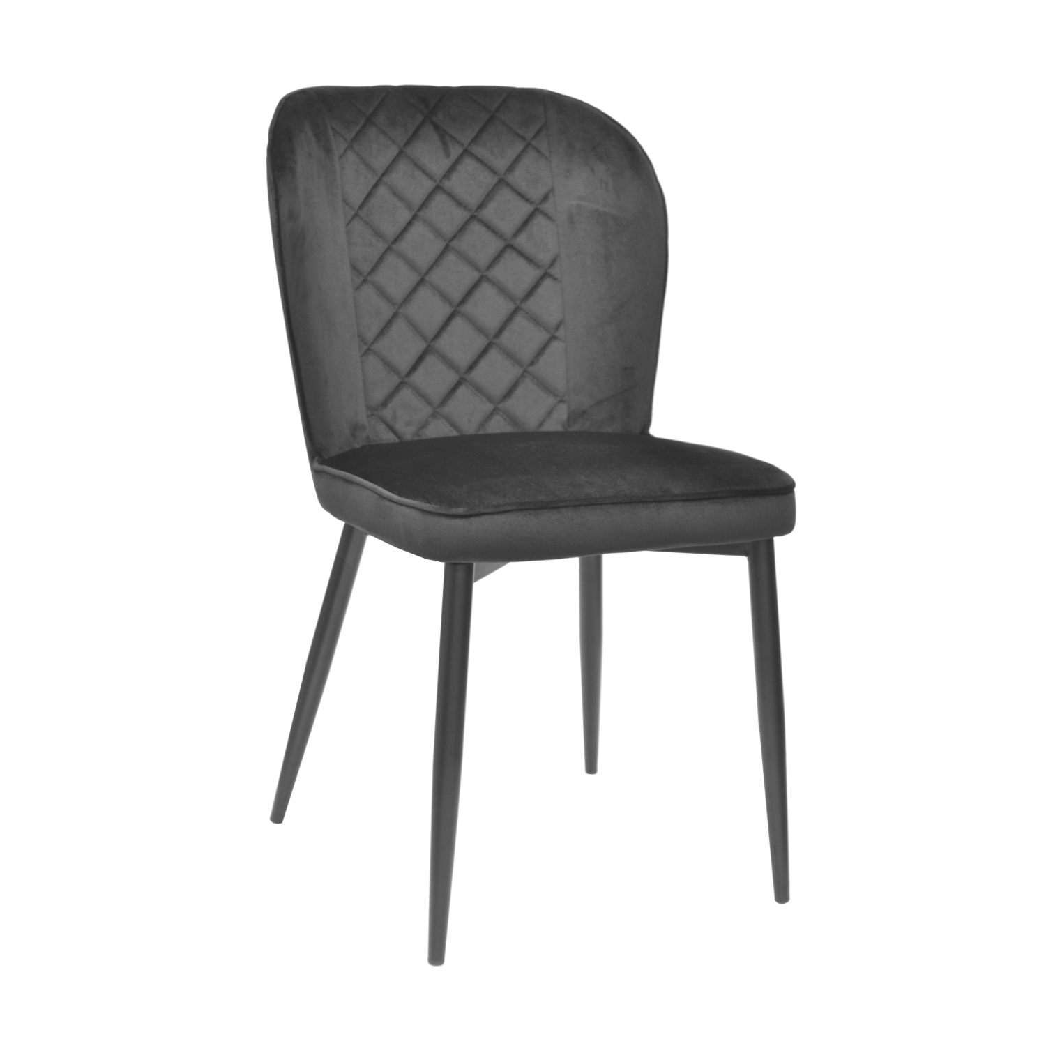 Каталог товаров - Стул Tusk велюр черный HLR66+черные ножки