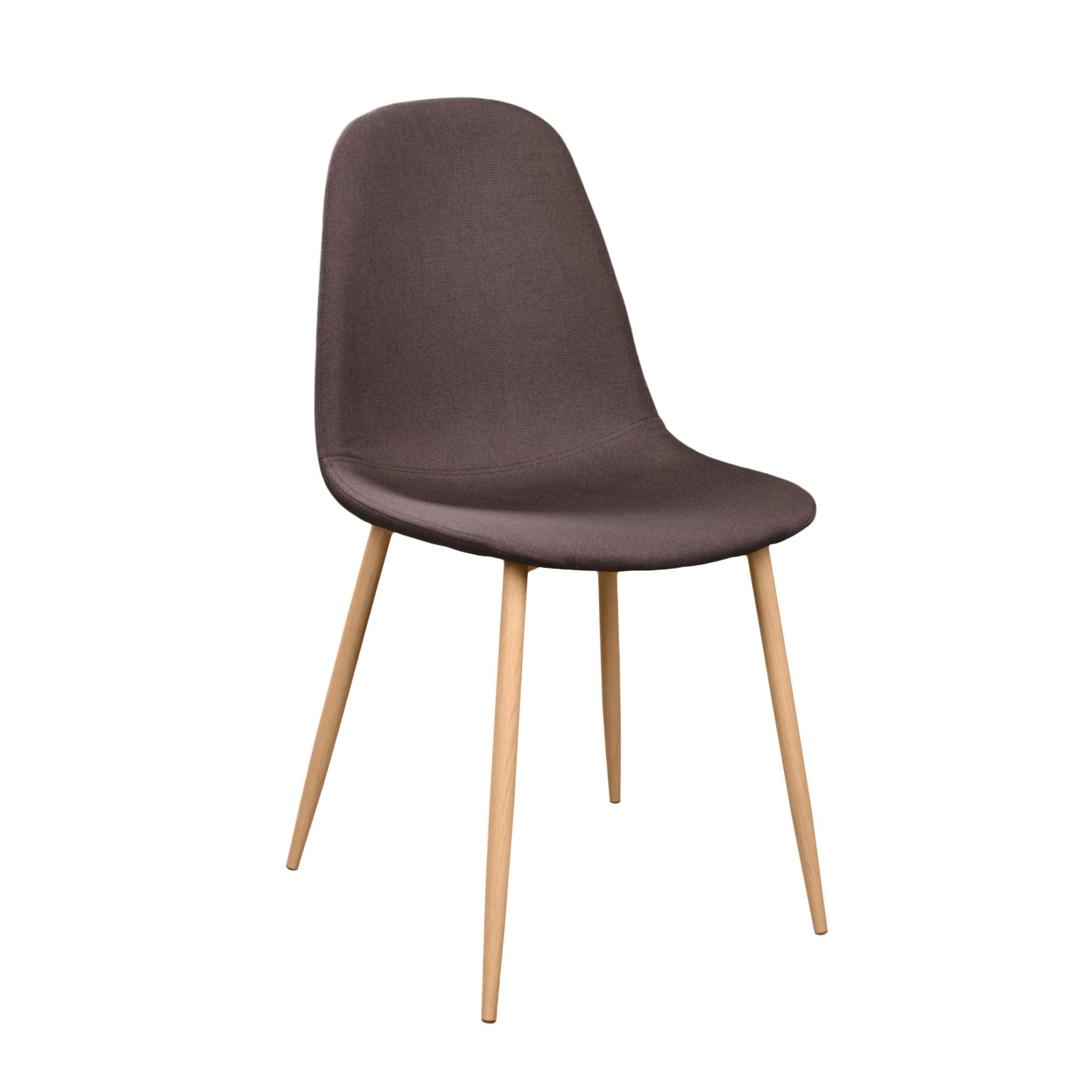 Product Catalog - Chair C-710 Denim Brown+Transprint Legs