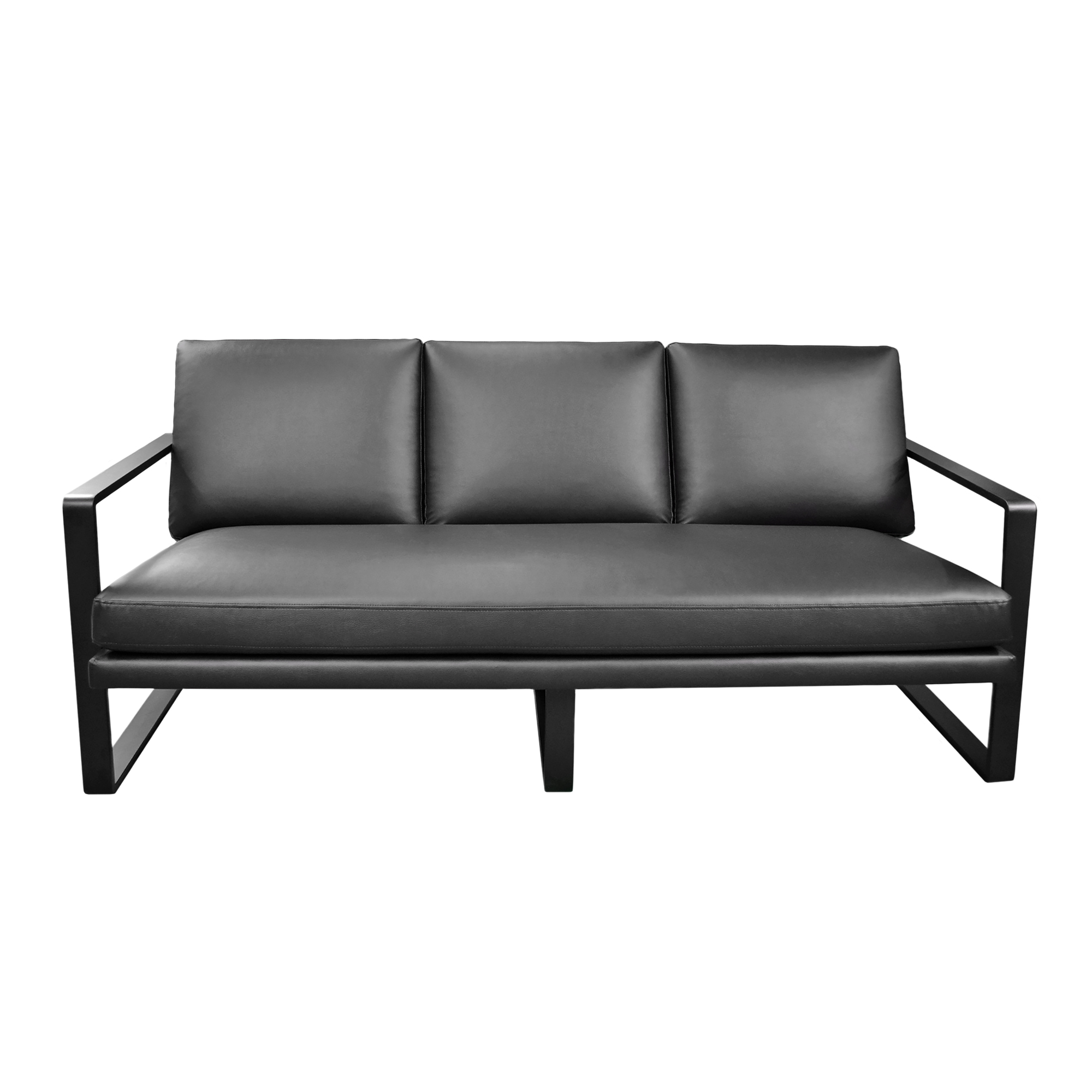 Каталог товаров - Диван York 3 Pu черный