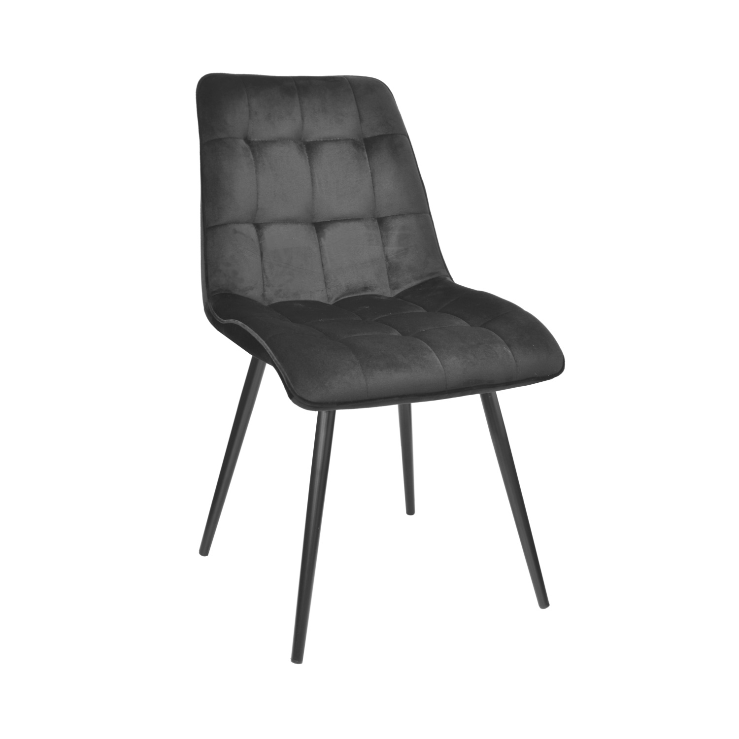 Catalog de produse - Scaun Capella Catifea Black HLR66+Black Legs